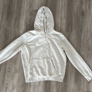 Nike White Hoodie